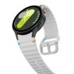 Samsung Galaxy Watch 4 Classic 42/46mm Light Gray Silicone Band - 4