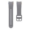 Samsung Galaxy Watch3 41mm Dark Gray Wave Silicone Band - 5