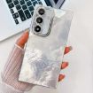 Samsung Galaxy S24 FE 5G Glitter TPU Case with Lens Film - White Tinfoil - 1