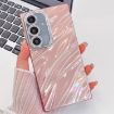 Samsung Galaxy S24+ 5G Pink Glitter TPU Case with Lens Film - 1