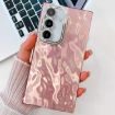 Samsung Galaxy A25 5G Pink Glitter TPU Case with Lens Film - 1