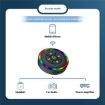 Q10 Bluetooth 5.3 Transmitter/Receiver MP3 Player with Colorful Lamp - 3