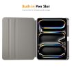 iPad Pro 13 2024 ENKAY 360 Rotation Leather Case with Pen Slot Black - 5