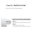 iPad Pro 13 2024 ENKAY 360 Rotation TPU Leather Case with Pen Slot - 7