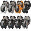 Garmin Fenix 8 AMOLED 51mm Tempered Glass PC Watch Case Black Orange - 8
