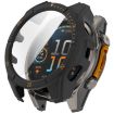 Garmin Fenix 8 AMOLED 47mm Tempered Glass PC Watch Case Black Orange - 1
