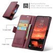 Samsung Galaxy S25+ 5G CaseMe 023 Butterfly Buckle Leather Case Red - 2