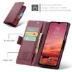 Samsung Galaxy A26 CaseMe 023 Red Butterfly Buckle Leather Phone Case - 2