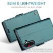 Samsung Galaxy A26 CaseMe 023 Green Leather RFID Phone Case - 3
