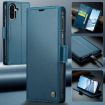 Samsung Galaxy A26 CaseMe 023 Blue Butterfly Buckle Leather Phone Case - 8