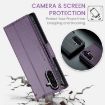 Samsung Galaxy A56 CaseMe 023 Butterfly Buckle Leather Case Purple - 4