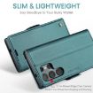 Samsung Galaxy S25 Ultra 5G CaseMe 023 Green Butterfly Leather Case - 3