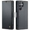 Samsung Galaxy S25 Ultra 5G CaseMe 023 Leather RFID Phone Case Black - 1