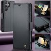Samsung Galaxy S25 Ultra 5G CaseMe 023 Leather RFID Phone Case Black - 8