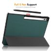 ENKAY Tri-fold Case for Samsung Galaxy Tab S10+/S9+/S9 FE+ with Pen Slot - 4