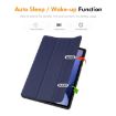 ENKAY Tri-fold TPU Leather Case for Samsung Galaxy Tab S10+/S9+/S9 FE+ Purple - 2