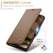 OPPO Reno12 5G CaseMe 023 Brown Leather RFID Anti-theft Phone Case - 7
