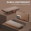 OPPO Reno12 5G CaseMe 023 Brown Leather RFID Anti-theft Phone Case - 8