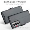 OPPO Reno12 Pro 5G CaseMe 023 Leather Phone Case Black RFID Anti-theft - 5