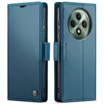 OPPO Reno12 F/12 FS 5G CaseMe 023 Butterfly Buckle Leather Case Blue - 1