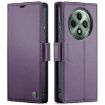 OPPO Reno12 F/12 FS 5G CaseMe 023 Butterfly Leather Phone Case Purple - 1