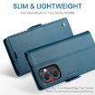OPPO Reno13 F 4G/5G CaseMe 023 RFID Leather Phone Case - Blue - 3