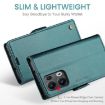 OPPO Reno13 Pro CaseMe 023 Green Leather RFID Anti-theft Phone Case - 4