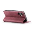 Samsung Galaxy A06 CaseMe 013 Red Leather Flip Phone Case - 3