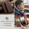 Samsung Galaxy S25+ 5G CaseMe 013 Flip Leather Case (Coffee) - 4