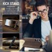 Samsung Galaxy S25+ 5G CaseMe 013 Flip Leather Case (Coffee) - 6