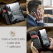 Samsung Galaxy Z Fold7 CaseMe 013 Flip Leather Phone Case Black - 8