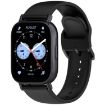 Redmi Watch 5 Active Black Silicone Band - Pure Color Buckle Strap - 1