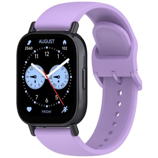 Redmi Watch 5 Active Silicone Band - Purple Color Buckle Strap - 1