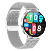 KM88 Smart Watch, 1.32" Color Screen, Bluetooth Call, Health Monitor, Silver - 3