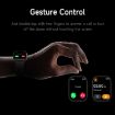 KL08 Smart Watch, 2.04" Color Screen, Bluetooth Call, Silicone Strap, Blue - 6