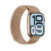 KL08 Smart Watch Gold - 2.04" Color Screen, Milan Steel Strap, Bluetooth Call - 2