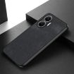 Redmi Turbo 4 Pro Vintage Leather PC Back Cover Case - Black - 3