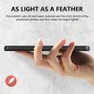 Redmi Turbo 4 Pro Vintage Leather PC Back Cover Case - Black - 6