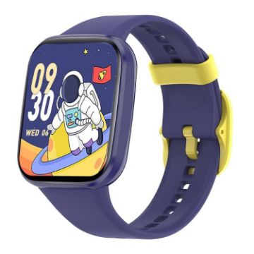 Wish 6 1.69" TFT Screen IP68 Waterproof Kids Smart Watch - Blue - 1