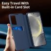 Samsung Galaxy S23 Ultra 5G Leather Case with Card Slot - Blue - 6