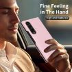 Samsung Galaxy Z Fold3 5G Pink Leather Case with Card Slot & Window - 3