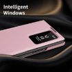 Samsung Galaxy Z Fold3 5G Pink Leather Case with Card Slot & Window - 4