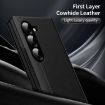 Samsung Galaxy Z Fold5 5G Leather Case with Card Slot - Black - 2