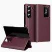 Samsung Galaxy Z Fold5 5G Leather Case with Card Slot - Red - 1