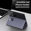 Samsung Galaxy Z Fold6 5G Leather Case with Card Slot - Purple - 6