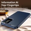 Samsung Galaxy S24 FE 5G Leather Case with Card Slot - Blue - 4