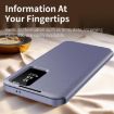 Samsung Galaxy S25 Edge 5G Leather Case with Card Slot - Purple - 4