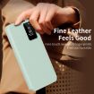 Samsung Galaxy S25 Edge 5G Leather Case with Card Slot - Green - 3