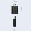 W15 Bluetooth 5.3 AUX Adapter USB Dongle Car Audio Transmitter Receiver - 6