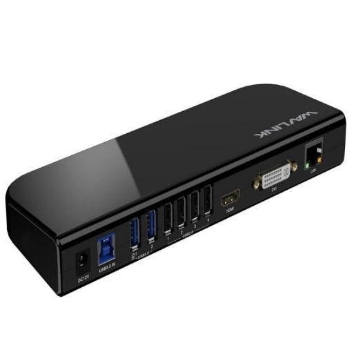 WAVLINK UG49DK1 13-in-1 USB-C Hub Dual Display Docking Station UK Plug - 1